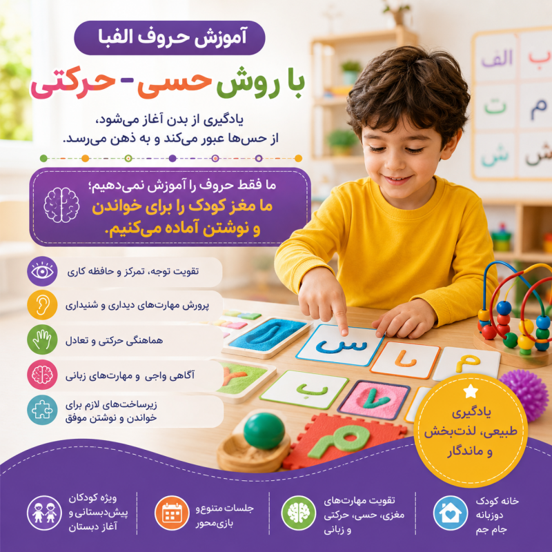 باشگاه سوادآموزی حسی–حرکتی